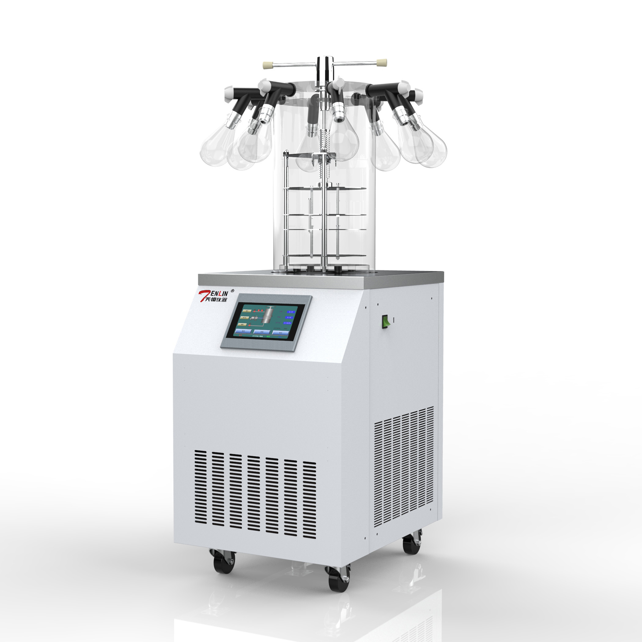 LGJ-12ND多歧管压盖型冻干机